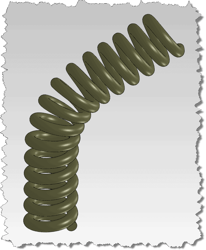 Bent spring 5