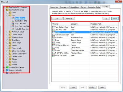 Manage & Customize SolidWorks Materials