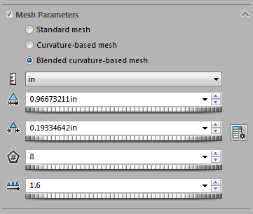 Mesh Parameters