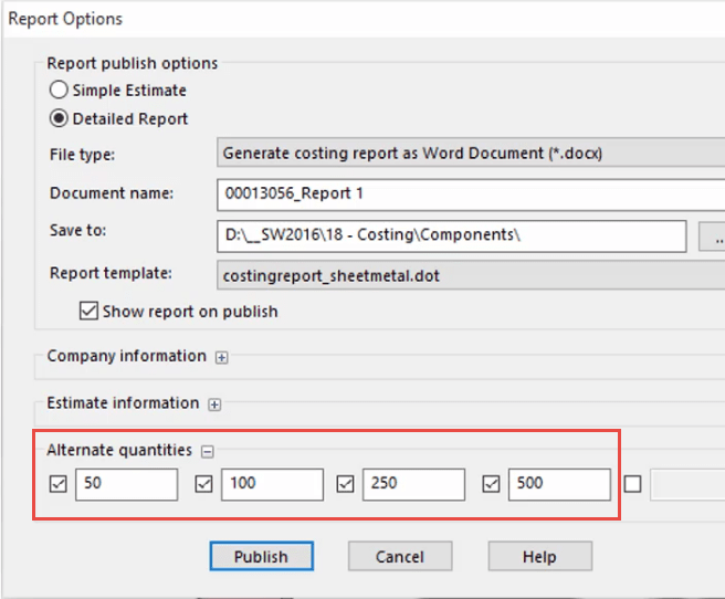 , SOLIDWORKS 2017 What’s New: Costing – #SW2017