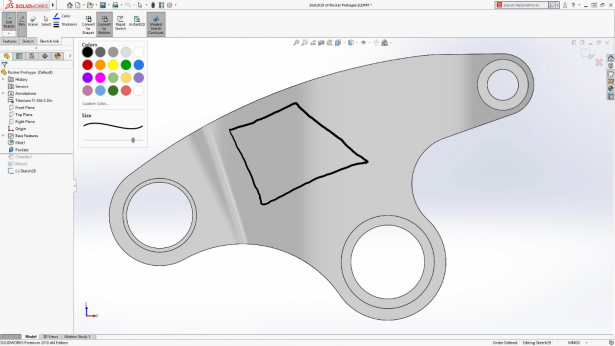 , SOLIDWORKS World 2017 Hightlights – 2018 Sketch Enhancements