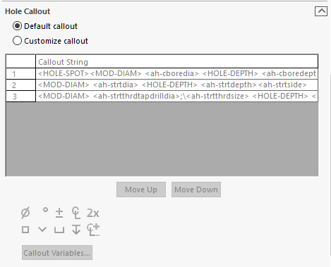 , What&#8217;s New SOLIDWORKS 2018 &#8211; Enhancements for Advanced Hole Wizard Features &#8211; #SW2018