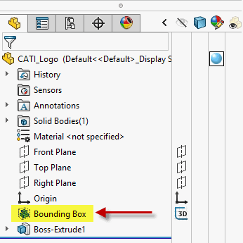 , SOLIDWORKS 2018 What’s New – Creating a Bounding Box – #SW2018