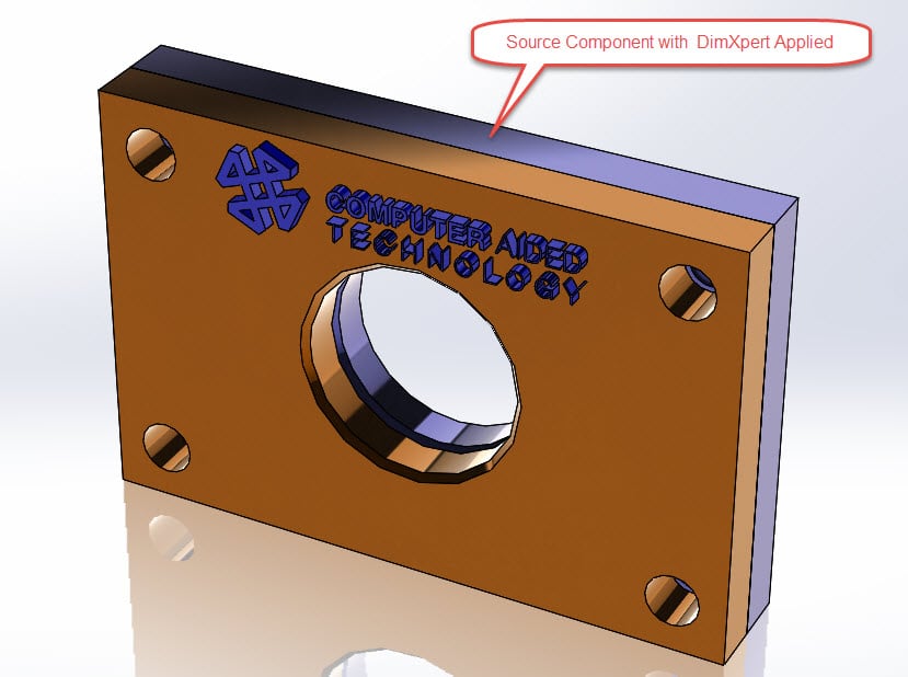 , SOLIDWORKS 2018 What’s New – Automatic Generation of DimXpert Annotations for Fastener Assemblies – #SW2018