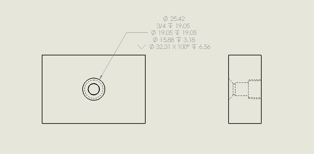 , SOLIDWORKS 2018 What’s New – Hole Callouts Supported in Advanced Hole Tool – #SW2018