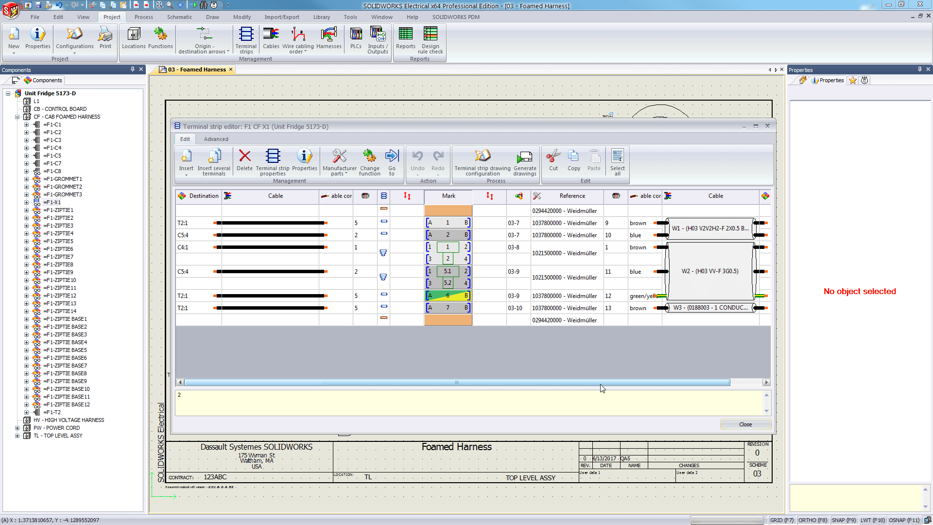 , SOLIDWORKS 2018 What’s New – SOLIDWORKS Electrical &#8211; Global Project Drawing Styles, Multi-level terminals – #SW2018