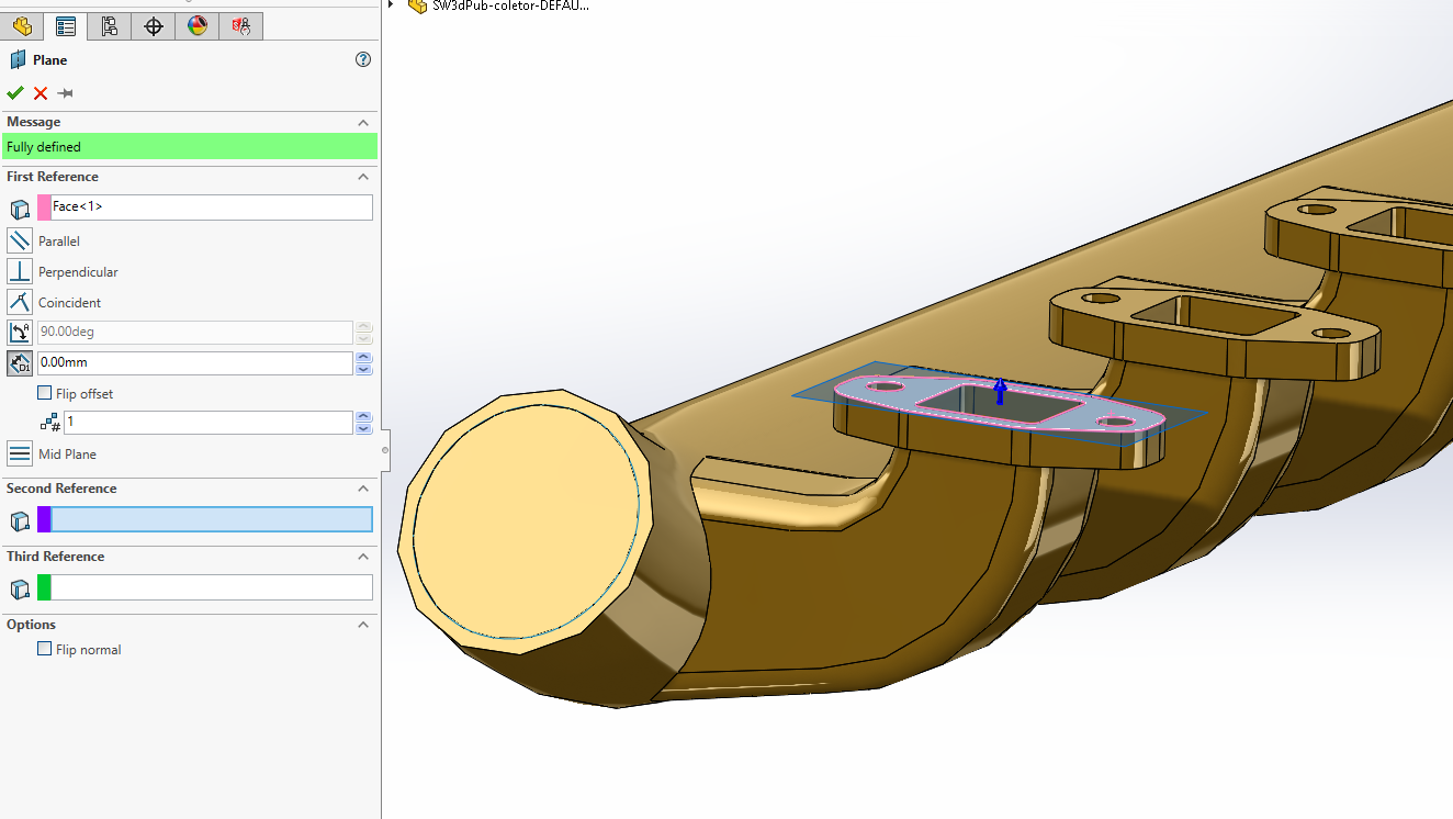 , SolidWorks &#8211; Creating Internal Volume &#8211; Intersect