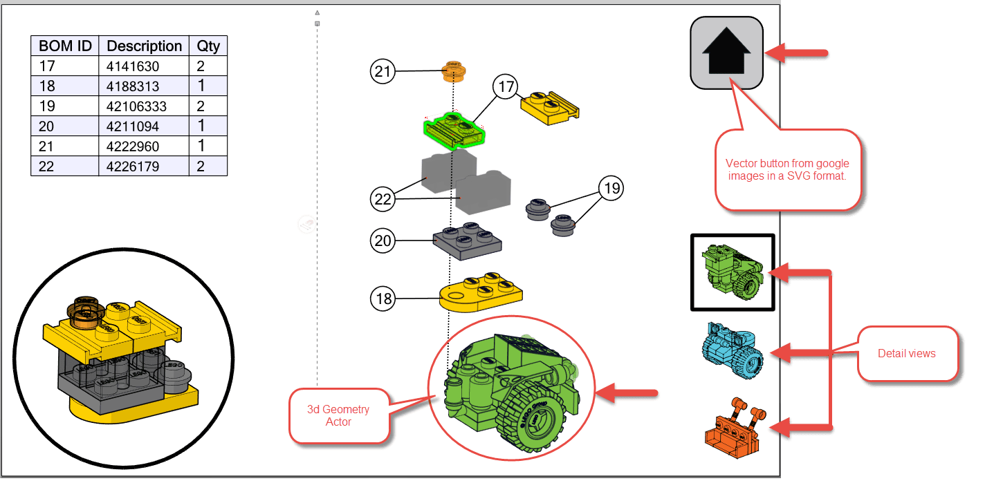 solidworks composer svg creating links