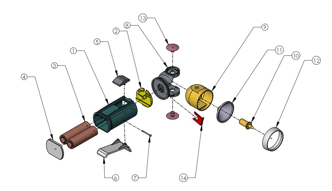 , SOLIDWORKS MBD: Adding Balloons to an Exploded View