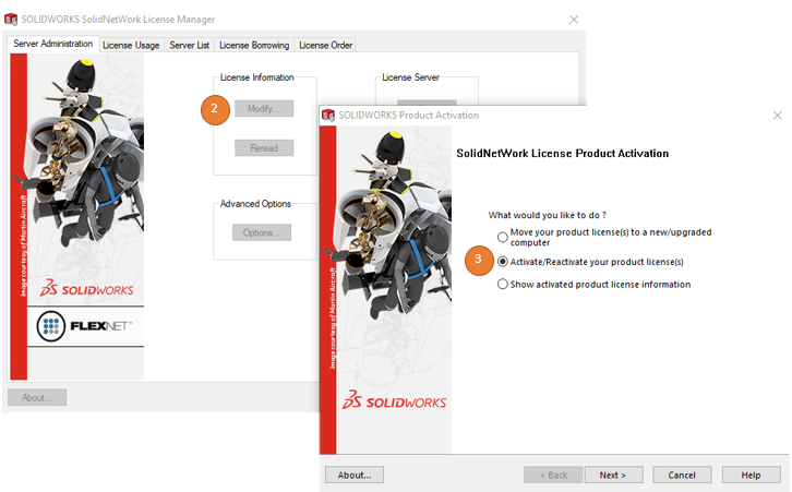 SolidNetWork License Manager