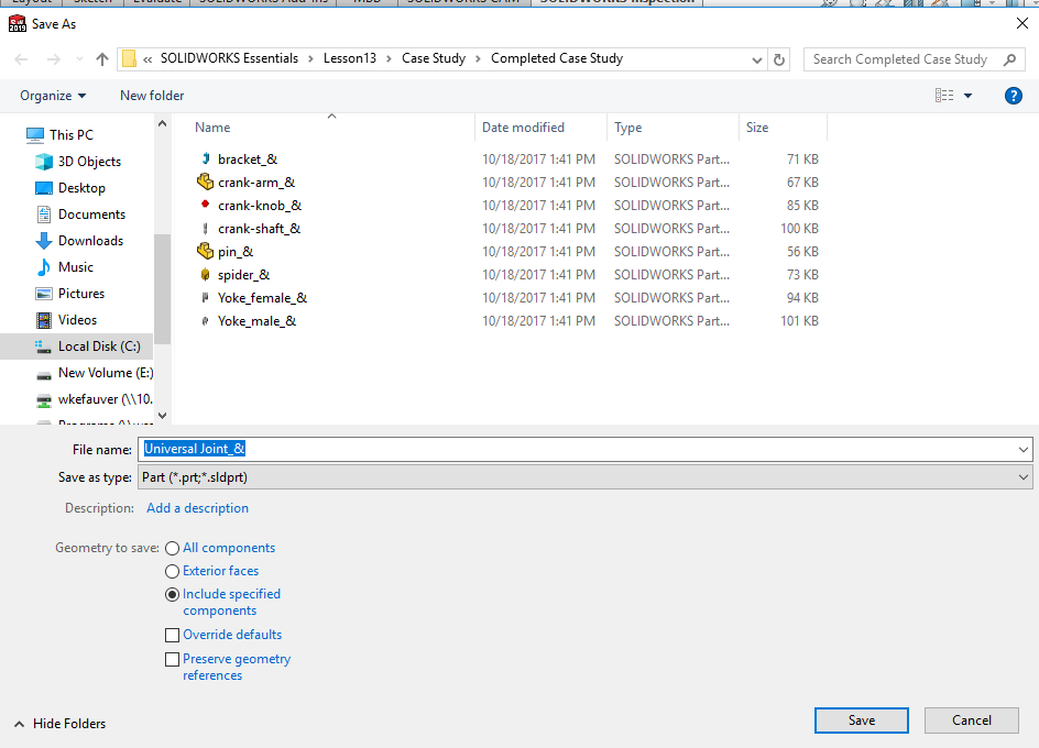 , SOLIDWORKS 2019 What’s New – Saving an Assembly as a Part – #SW2019