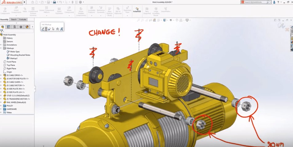 SOLIDWORKS 2019 3D Markup 