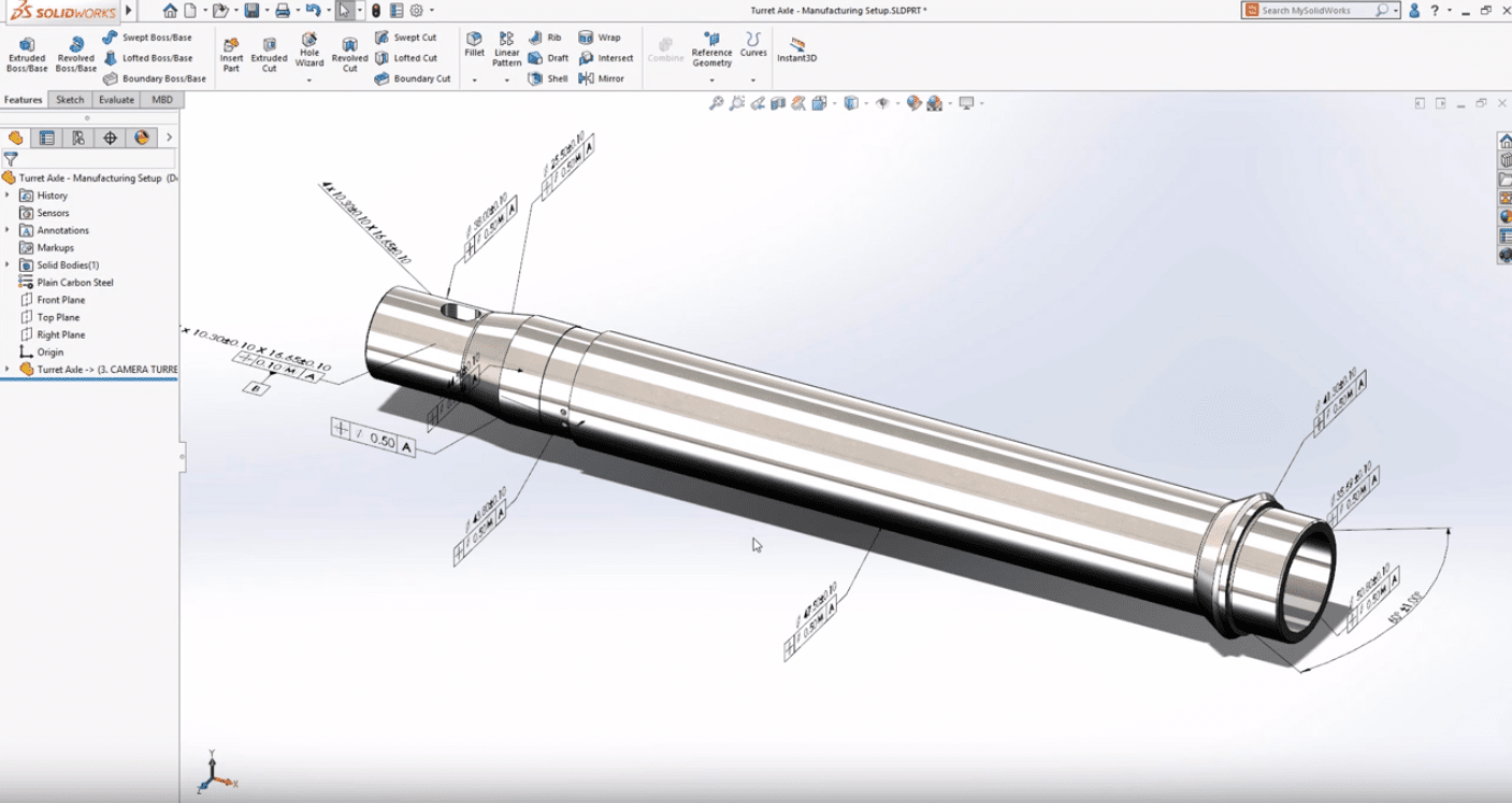 SOLIDWORKS MBD 2019