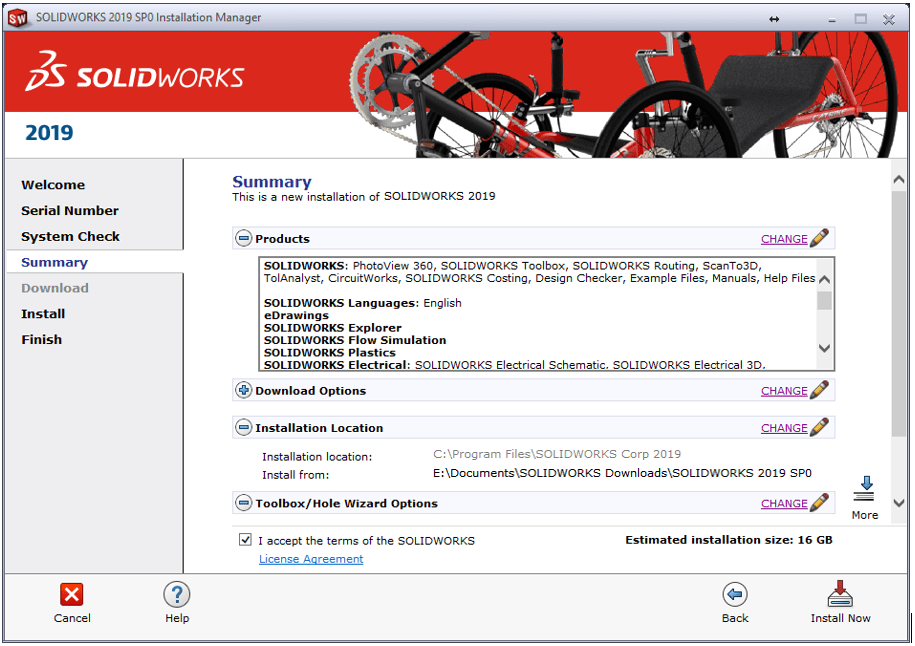 , SOLIDWORKS 2019 Installation Guide Part 4 – Composer, Plastics, Inspection, MBD and Simulation Installation