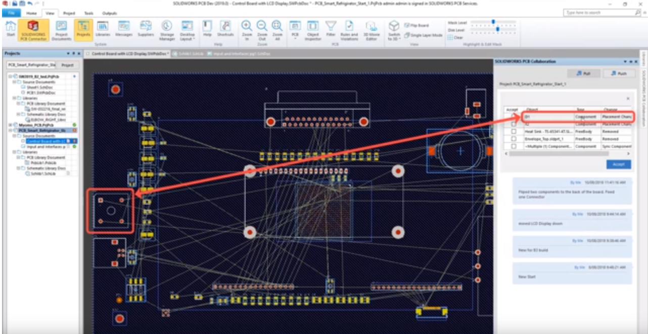 SOLIDWORKS PCB Collaboration