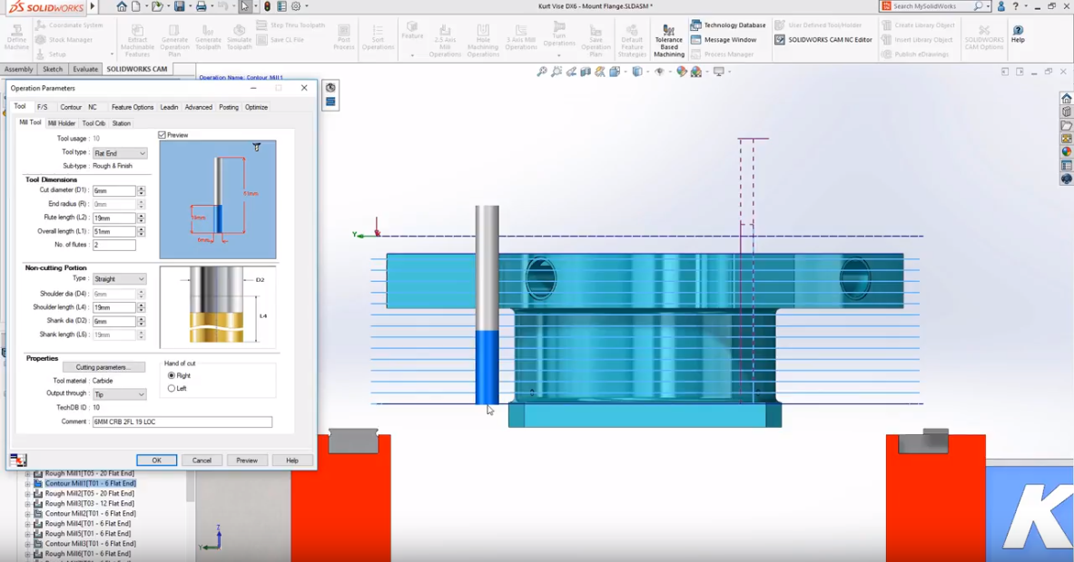 SOLIDWORKS CAM 2019 Milling 