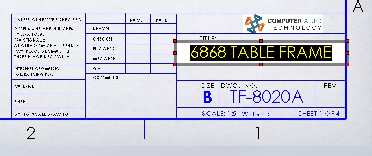 , SOLIDWORKS &#8211; Multiple Parts In a Single Drawing