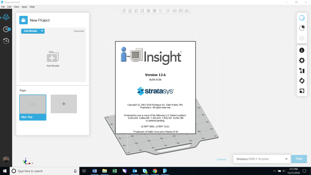 , Getting Started with GrabCAD &#8211; Advance FDM Mode