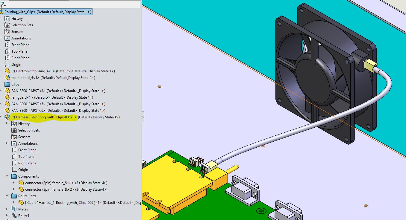 , How to Create a SOLIDWORKS Electrical Route