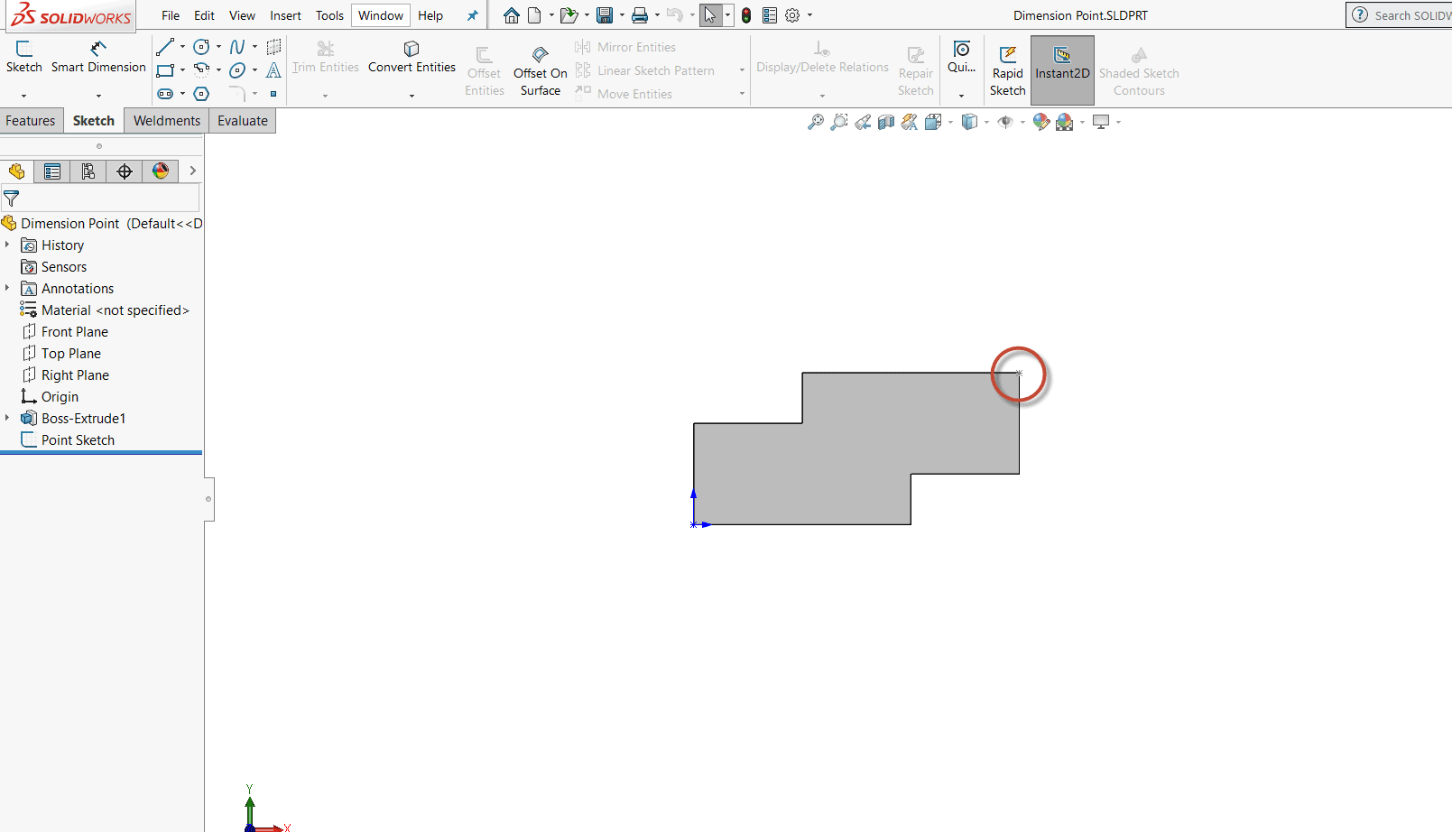 , SOLIDWORKS: How to Display Notes for X &amp; Y Coordinate Points in a Drawing