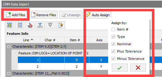 , Import CMM Measurements Into SOLIDWORKS Inspection Professional