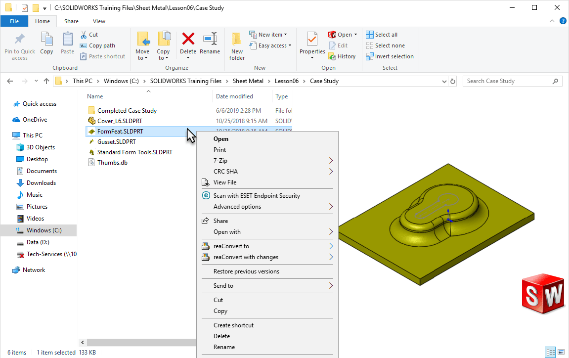 , SOLIDWORKS Submenu is missing!