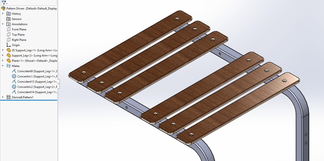 , SOLIDWORKS: Assembly Patterns Using Pattern Driven Components