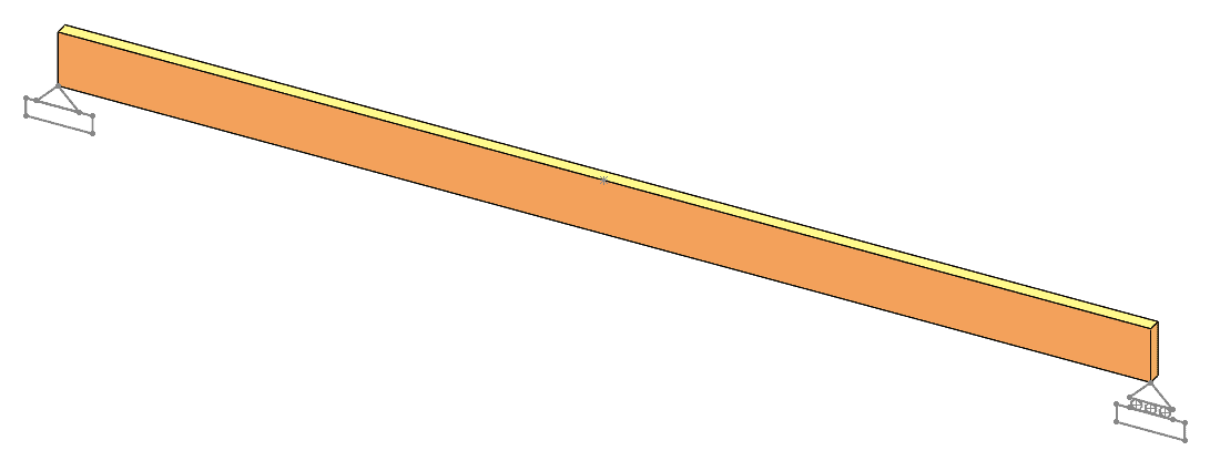 SOLIDWORKS beam sketch