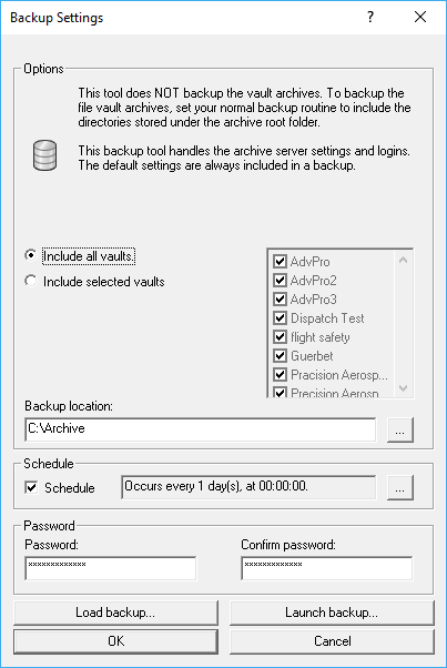 move solidworks pdm to new server backup settings