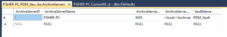 Move SOLIDWORKS PDM to a New Server archiveservername