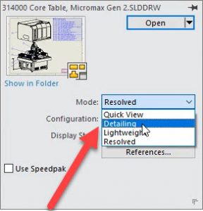 , SOLIDWORKS 2020 What’s New – Detailing Mode