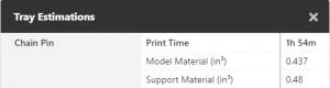 , Optimizing Support Material Usage for FDM