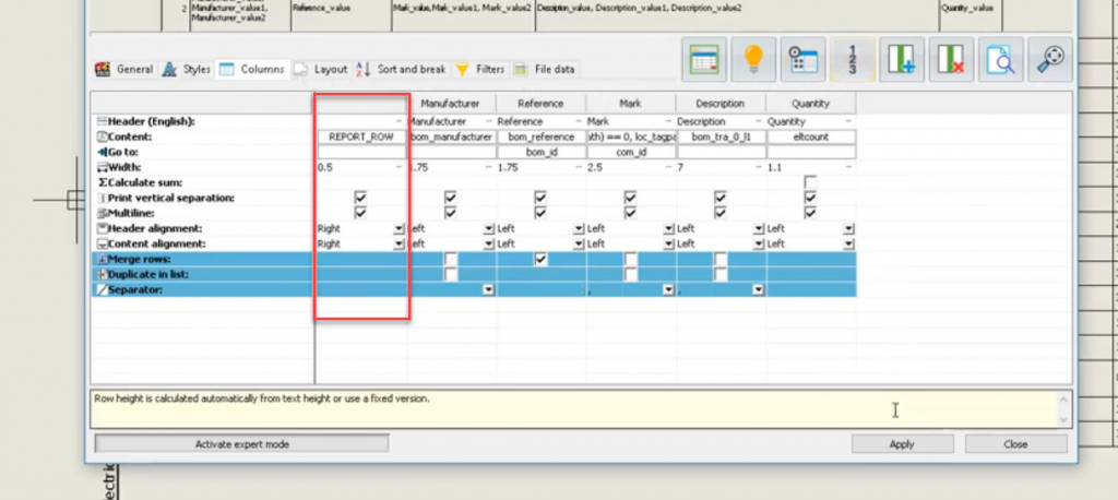 , SOLIDWORKS 2020 What’s New – Electrical: Report Enhancements