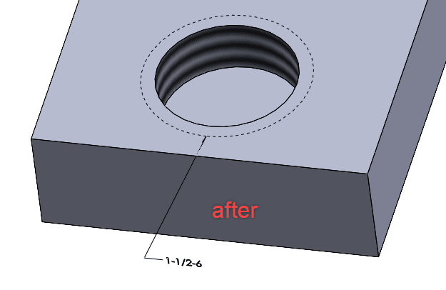 , SOLIDWORKS 2020 What’s New – Adding Callouts for Non-Hole Wizard Holes