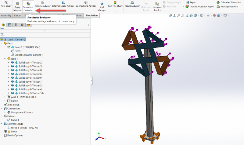 Simulation Evaluator UI