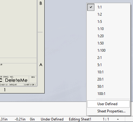 , SOLIDWORKS 2020 What&#8217;s New &#8211; Custom Scales for Drawing Sheets and Views