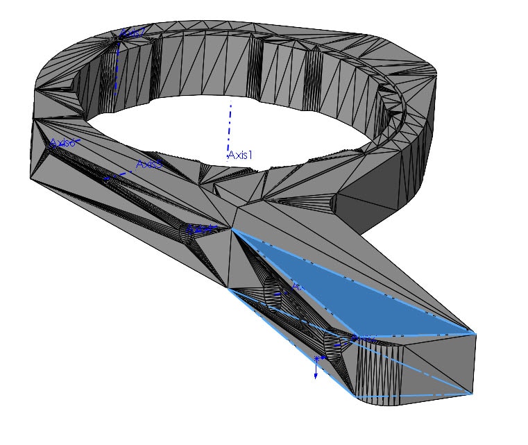 , SOLIDWORKS 2020 What’s New &#8211; Adding Reference Axes and Reference Planes to Mesh Bodies