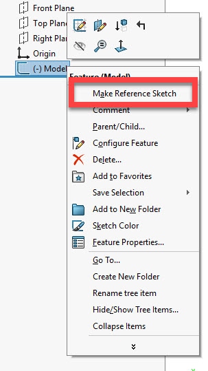 , SOLIDWORKS 2020 What&#8217;s New &#8211; Importing 2D DXF or DWG Files as Reference Sketches