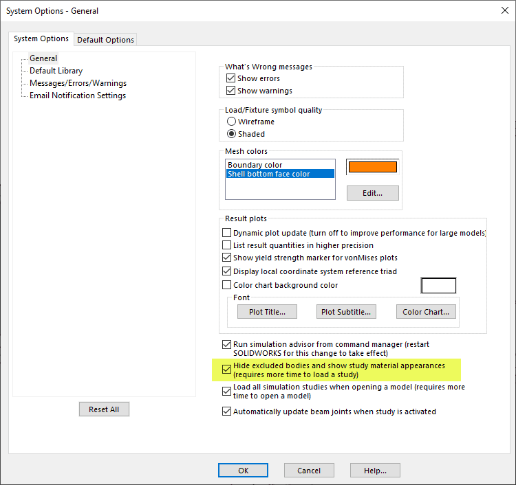 , SOLIDWORKS Simulation Setup Tips – A Few Favorites