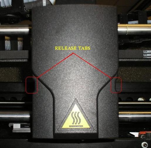 , What to do When Material is Stuck in Head of a Stratasys Dimension 1200 ES