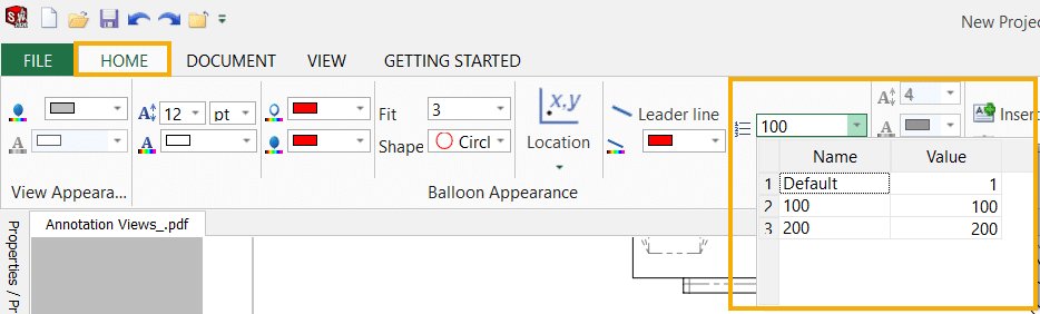 , Create Multiple Balloon Sequences with SOLIDWORKS Inspection Standalone