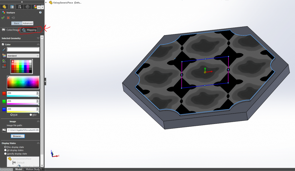 , Creating Custom Displacement Maps for Natural &#038; Organic Geometry in SOLIDWORKS