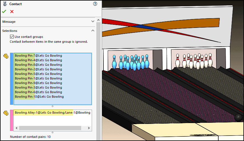 , Let’s Go Bowling with SOLIDWORKS Motion