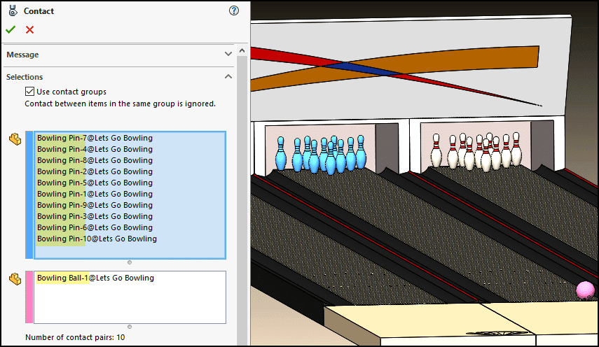 , Let’s Go Bowling with SOLIDWORKS Motion