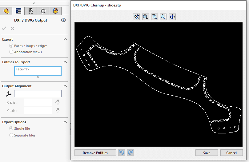 , SOLIDWORKS Premium: Surface Flatten