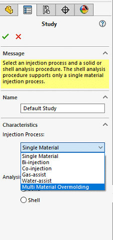 , SOLIDWORKS 2021 What&#8217;s New &#8211; SOLIDWORKS Plastics Redesigned PlasticsManager Tree