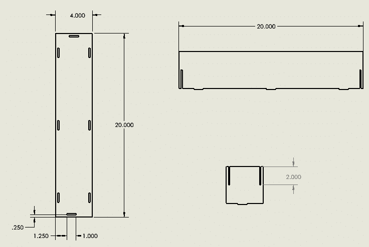 , SOLIDWORKS Tab and Slot for Hobbies