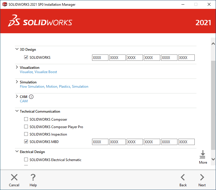 solidworks 2021 installation guide part 4, SOLIDWORKS 2021 Installation Guide Part 4 – Composer, Plastics, Inspection, MBD and Simulation Installation