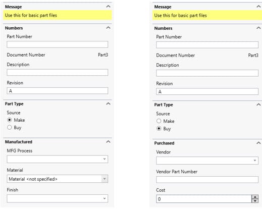 , SOLIDWORKS Property Tab Builder &#8211; Advanced