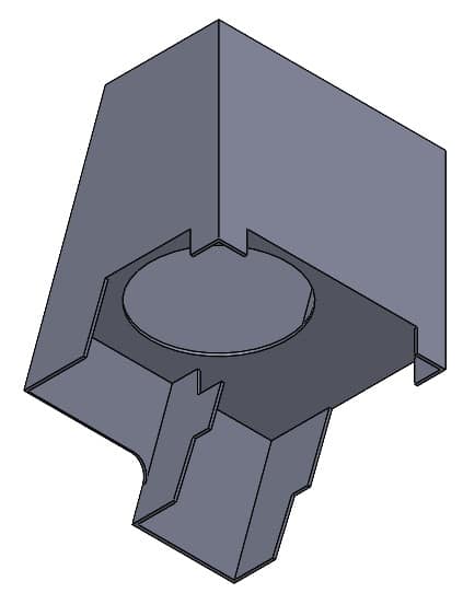 , SOLIDWORKS – Creating Internal Volume – Combine (Subtract)